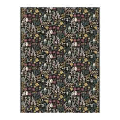 Tyger & Metervaror-Arvidssons Textil Här sover ingen björn tyg, Mörkgrön