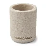 Tandborsthållare-Humdakin Sandstone tandborstmugg 10 cm, Natural