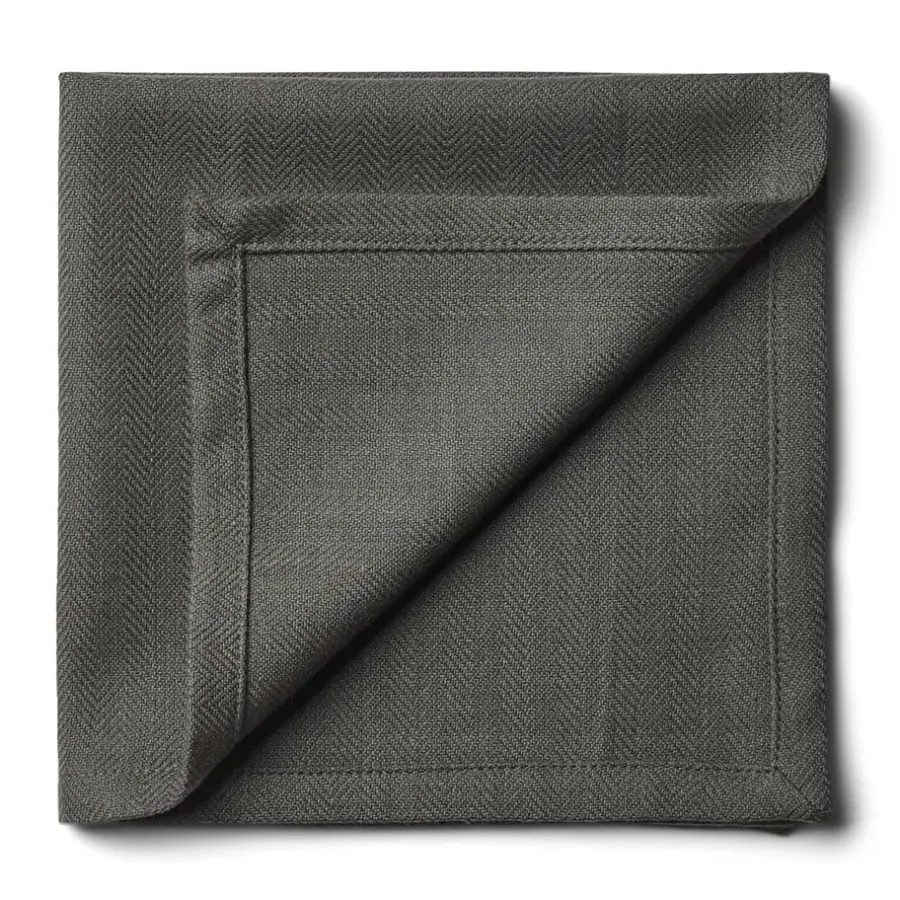 Tygservetter|Tygservetter-Humdakin tygservett 40x40 cm 2-pack, Green seaweed