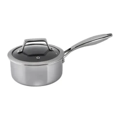 Santo hybrid coating kastrull med lock 1,5 L, Rostfritt stål^Hâws Clearance