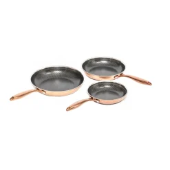 Santo stekpanneset hybrid coating 3-delar, Rose Gold^Hâws Outlet