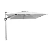 Hyde Luxe Tilt parasoll 300x300 cm, Dusty white-silveranodiserat stativ^Cane-line