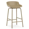 Barstolar-Normann Copenhagen Hyg barstol metallben 65 cm, Sand
