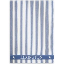 Icons Waffle Striped kökshandduk 50x70 cm, Blue-white^Lexington Hot