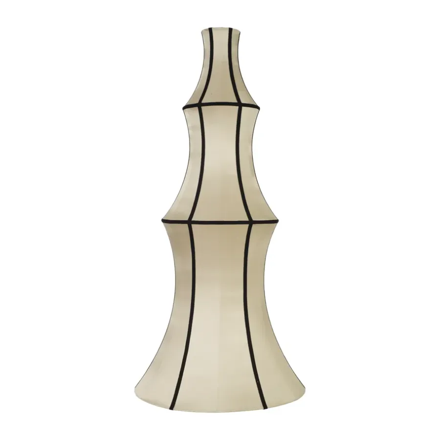 Indochina Classic Long lampskärm, Kit-black^Oi Soi Oi