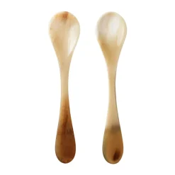 Matbestick-Georg Jensen Indulgence kaviarsked 2-pack, Horn