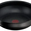 Wokpannor-Tefal Ingenio Eco Resist wokpanna Ø28 cm, Svart
