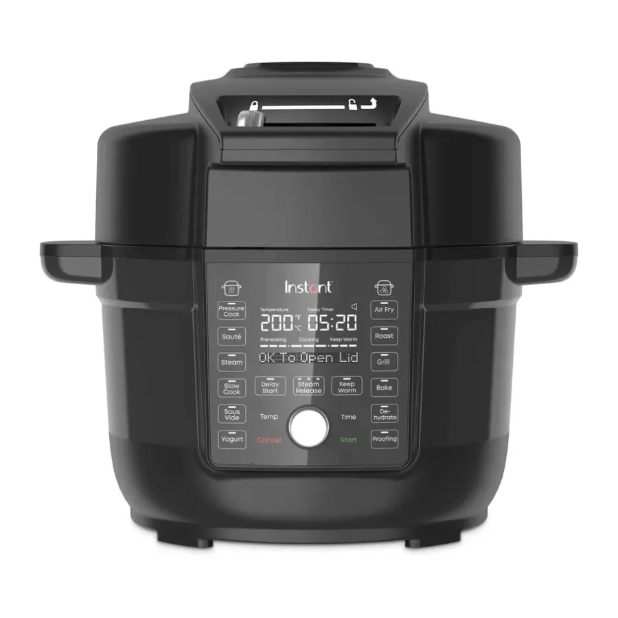 Duo Crisp Ultimate airfryer Lid 6,2 L, Black^Instant Pot Hot