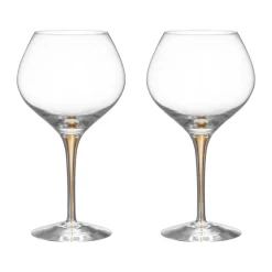 Vinglas-Orrefors Intermezzo Bouquet vinglas 70 cl 2-pack, Guld
