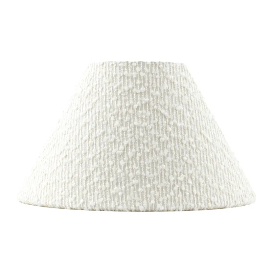 Iris 20 lampskärm, Bouclé whitevit^Globen Lighting Best