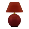 Iris 16 portabel bordslampa, Burgundy^Globen Lighting New