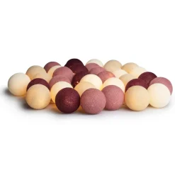 Ljusslingor & Dekorationsbelysning-Irislights Dusty Pink, 20 bollar