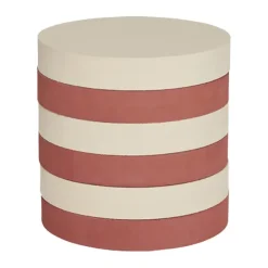 Barnstolar|Barnstolar-OYOY Iro stapelbar pall, Vanilla-nutmeg