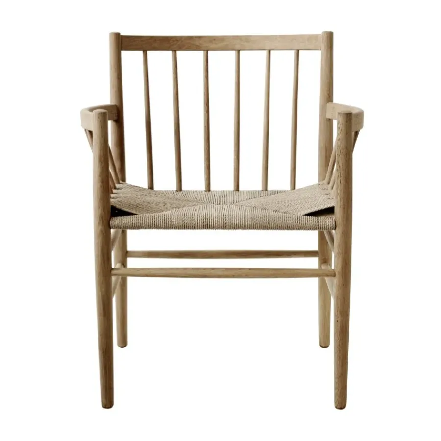 J81 karmstol, Oak nature oiled^FDB Møbler Discount
