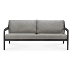 Jack outdoor soffa 2-sits svartbetsad teak, Mocha^Ethnicraft New