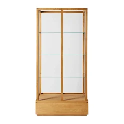 Skåp & Vitrinskåp|Skåp & Vitrinskåp-Kristina Dam Studio Japanese vitrinskåp large, Varm oljad ek