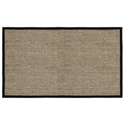 Jenny Sisal dörrmatta natur-svart, 70x120 cm^Dixie Hot