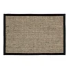 Dörrmattor-Dixie Jenny Sisal dörrmatta natur-svart, 60x90 cm