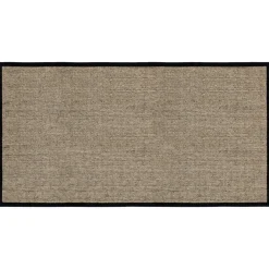 Dörrmattor-Dixie Jenny Sisal dörrmatta natur-svart, 80x150 cm