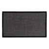 Dörrmattor-Dixie Jenny Sisal dörrmatta svart, 70x120 cm