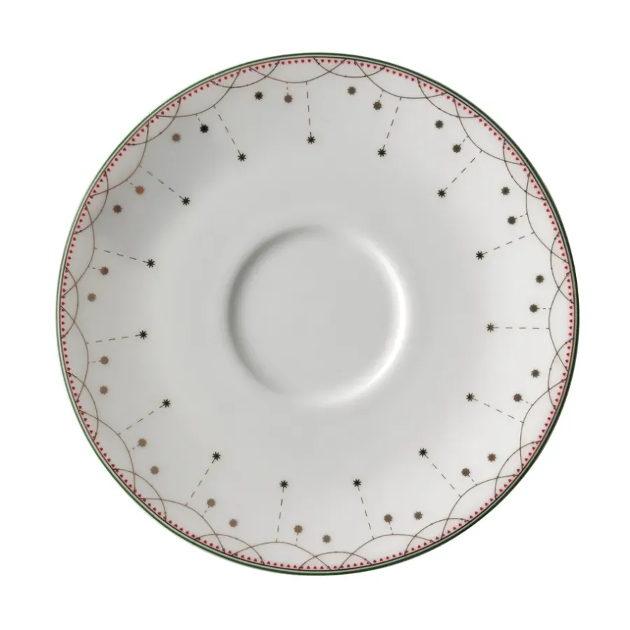 Kaffefat & Tefat-Wik & Walsøe Julemorgen fat till 30 cl mugg, vit