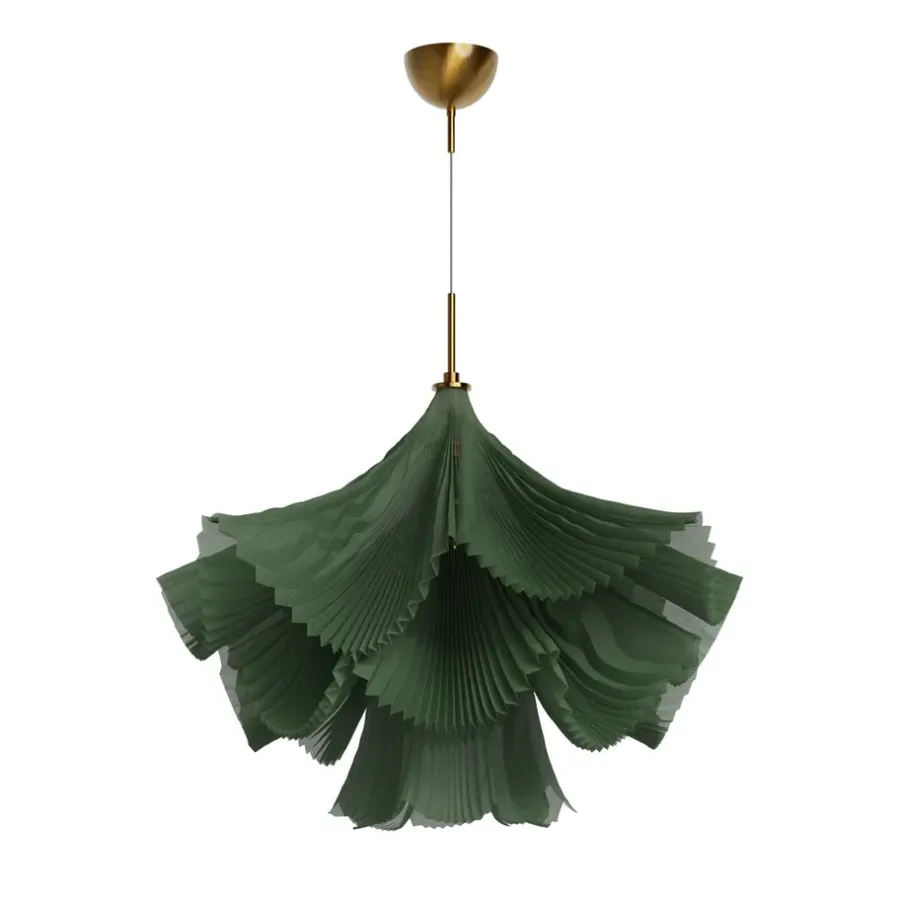 Taklampor & Pendlar-By Rydéns Juliette taklampa Ø75 cm, Grön