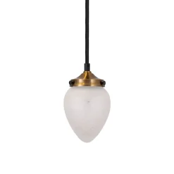 Fönsterlampor-Globen Lighting Juni pendel, frost, 11