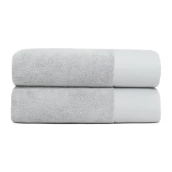 Badlakan-Juniper duschhandduk 70x140 cm 2-pack, Stone Grey