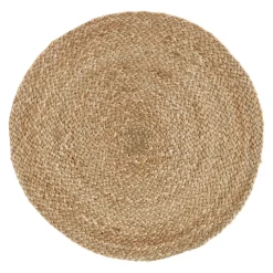 Bordstabletter-Dixie Jute Braided bordstablett Ø38 cm, Natur
