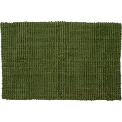 Jutemattor|Dörrmattor-Dixie Jute dörrmatta dark green, 60x90 cm