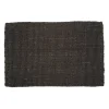Jutemattor|Dörrmattor-Dixie Jute dörrmatta svart, 60 x 90 cm