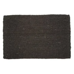 Jutemattor|Dörrmattor-Dixie Jute dörrmatta svart, 60 x 90 cm