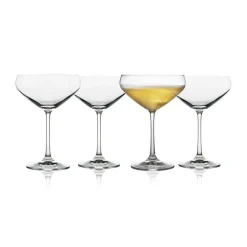 Champagneglas-Lyngby Glas Juvel champagneglas coupe 34 cl 4-pack, Kristall