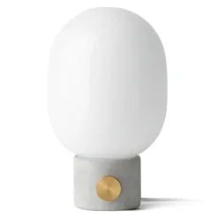 Fönsterlampor|Bordslampor-Audo Copenhagen JWDA bordslampa, Betong-mässing, Small