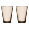 Dricksglas-Iittala Kartio dricksglas 40 cl 2-pack, Linne