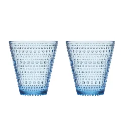 Kastehelmi glas 30 cl 2-pack, aqua^Iittala New