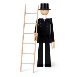 Träfigurer-Kay Bojesen Denmark Kay Bojesen sotare, Svart