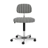 Kontorsstolar & Skrivbordsstolar-Montana Kevi 2534U kontorsstol, Stripe-aluminium