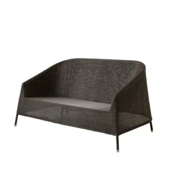 Kingston loungesoffa 2-sits, Mocca^Cane-line