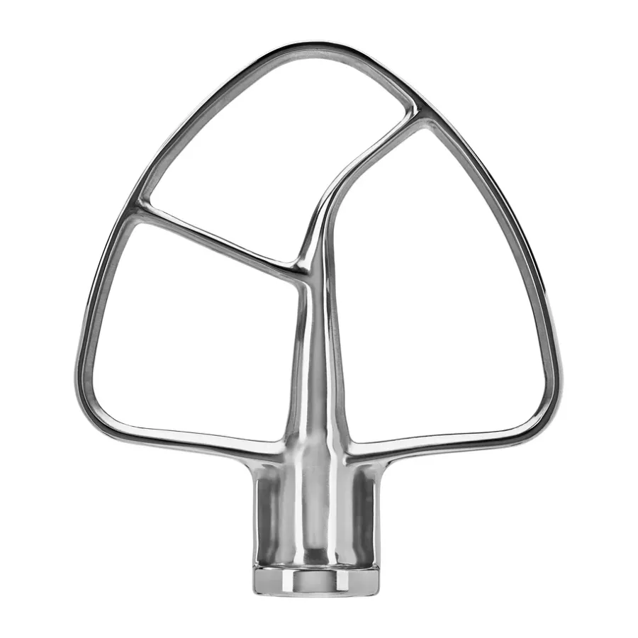 Tillbehör Köksmaskiner-KitchenAid flatblandare till mellanstora köksmaskiner, Stainless steel