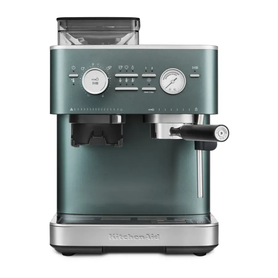 halvautomatisk espressomaskin med kvarn, Juniper^KitchenAid New