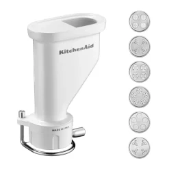 pastapress med 6 former till köksmaskin, White^KitchenAid Best