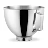 Tillbehör Köksmaskiner-KitchenAid skål rostfritt stål 4,3 L, Polished stainless steel