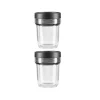 K400+K150 behållare med lock 200 ml 2-pack, Transparent^KitchenAid Online