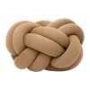 Sittpuffar-Design House Stockholm Knot kudde XL, Camel