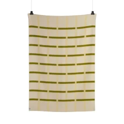 Knut filt 135x200 cm, Lime^Røros Tweed New