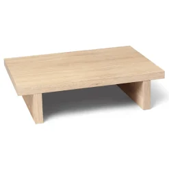Avlastningsbord & Sidobord-Ferm Living Kona side table sidobord, Ek