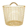Trädgårdsdetaljer & Tillbehör·Förvaringskorgar Utomhus|Förvaringskorgar Utomhus-KORBO bin 16, mässing