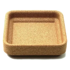 Ljusstakar-Born In Sweden Korkskål till fyran ljusstake 16x16 cm, Brun