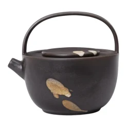 Koyo tekanna 0,85 L, Dark brown-buff^Ferm Living Clearance